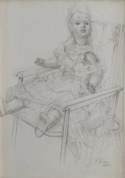 Doll 1984 pencil 99x69